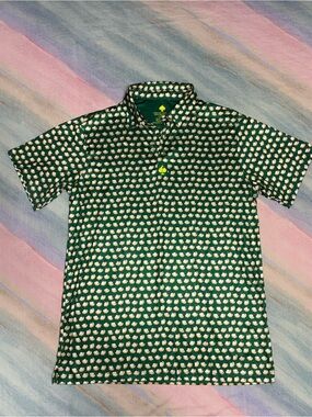 Pins & Aces 2022 Augusta Ltd Edition Pimento Cheese Golf Polo Shirt Men’s size L